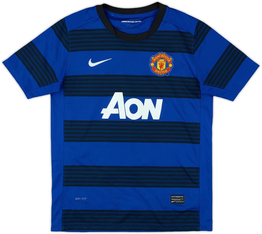 2011-13 Manchester United Away Shirt - 7/10 - (L.Boys)