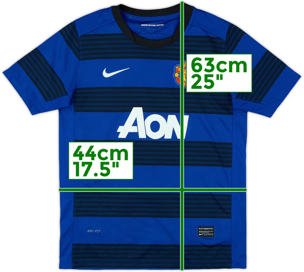 2011-13 Manchester United Away Shirt - 7/10 - (L.Boys)