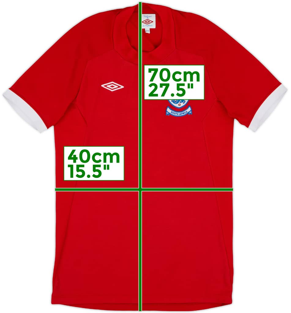 2010-11 England Away 'South Africa' Shirt - 9/10 - (XL.Boys)