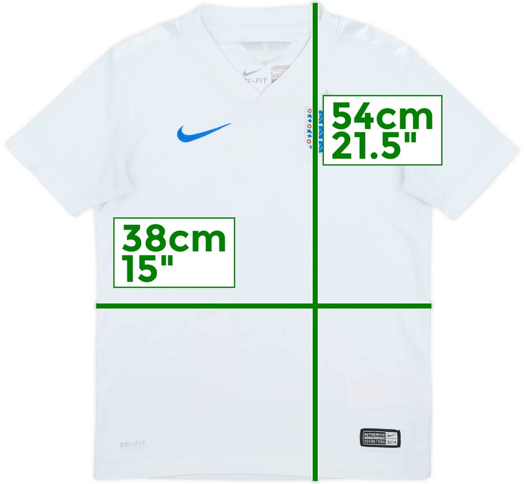 2014-15 England Home Shirt - 6/10 - (S.Boys)