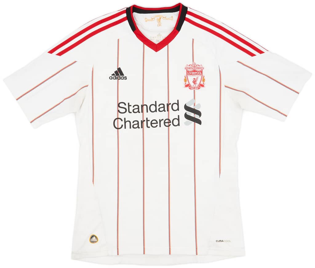 2010-11 Liverpool Away Shirt Gerrard #8 - 5/10 - (S)