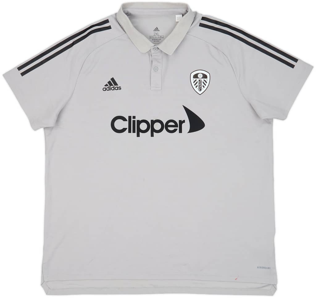 2020-21 Leeds United adidas Polo Shirt - 8/10 - (XXL)
