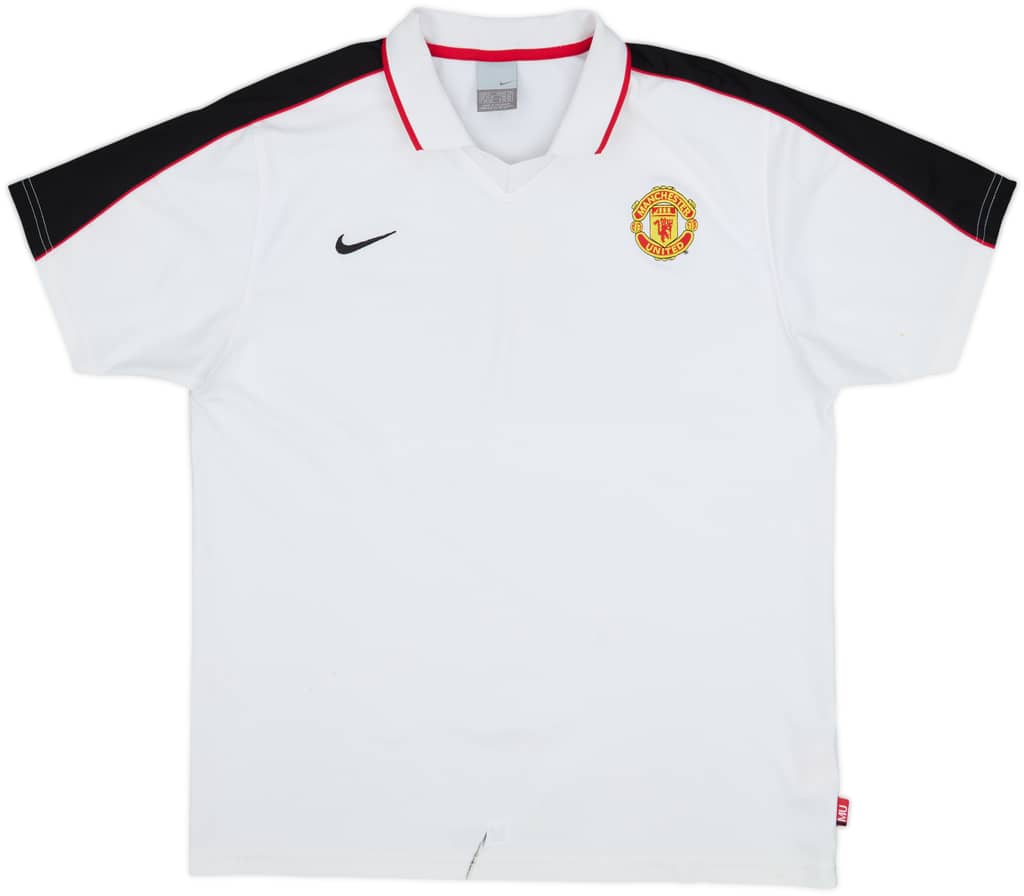 2005-06 Manchester United Nike Polo Shirt - 5/10 - (M)
