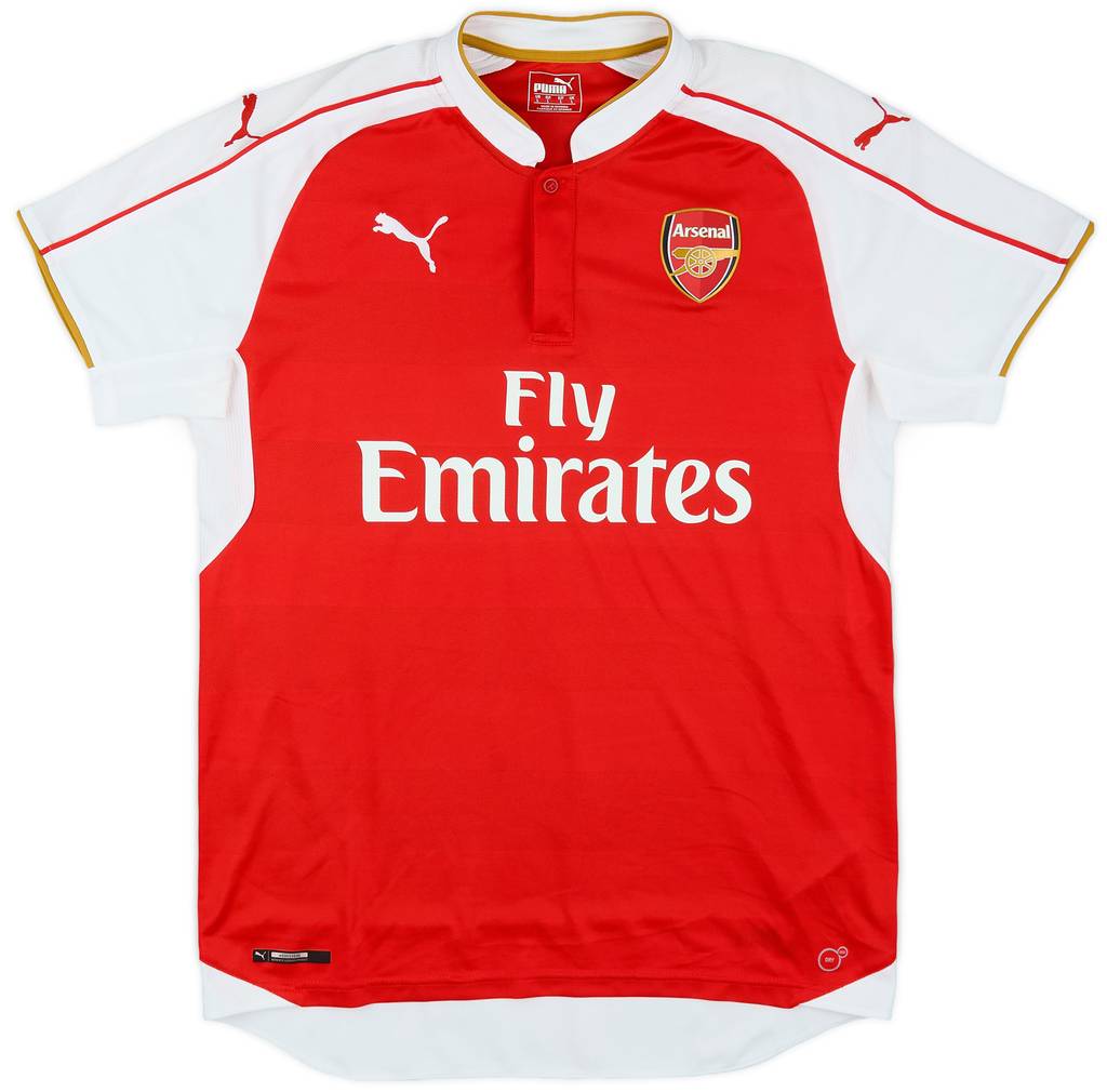 2015-16 Arsenal Home Shirt Arteta #8 - 8/10 - (S)