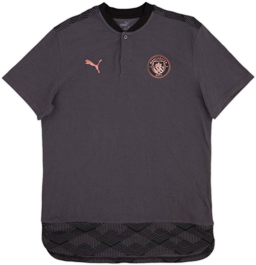 2020-21 Manchester City Puma Polo Shirt - 8/10 - (XL)