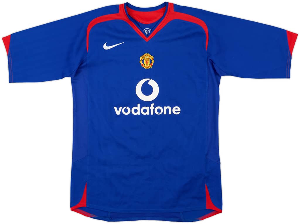 2005-06 Manchester United Away Shirt - 9/10 - (XL.Boys)