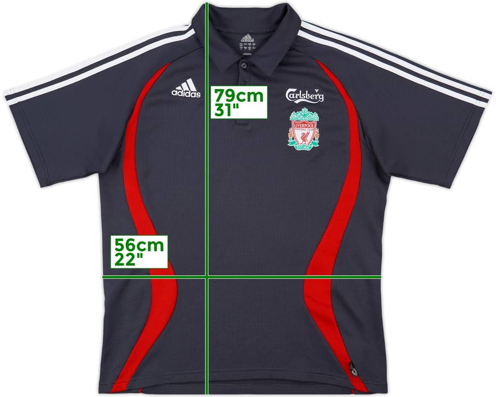 2006-07 Liverpool adidas Polo Shirt (XL)