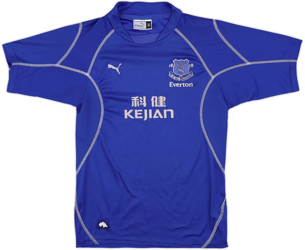 2002-03 Everton Home Shirt - 6/10 - (L.Boys)