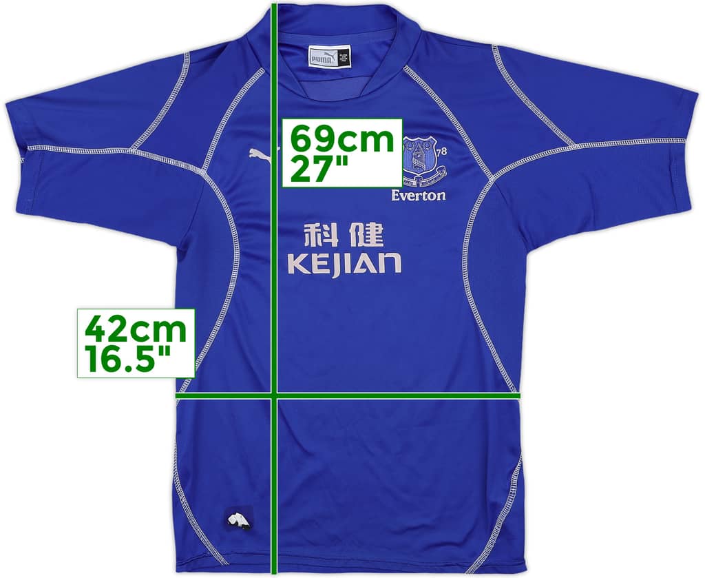 2002-03 Everton Home Shirt - 6/10 - (L.Boys)