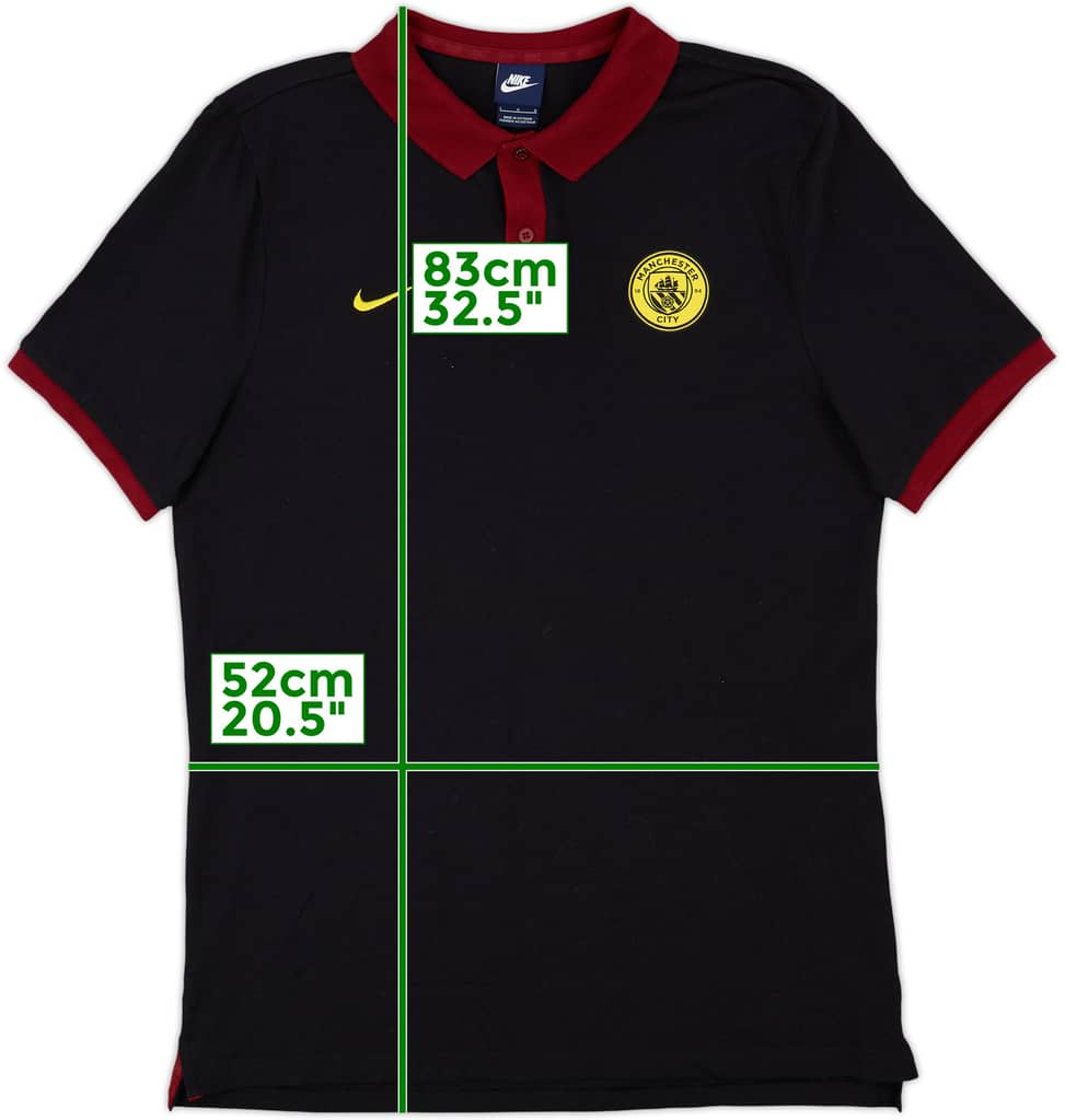 2016-17 Manchester City Nike Polo Shirt - 9/10 - (L)