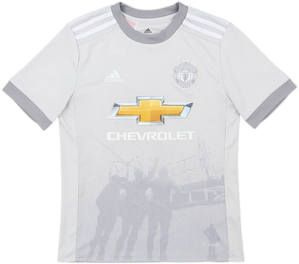 2017-18 Manchester United Third Shirt - 9/10 - (M.Boys)