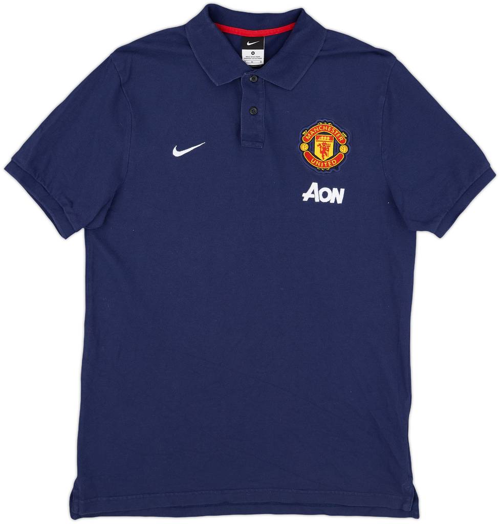 2013-14 Manchester United Nike Polo Shirt - 10/10 - (M)