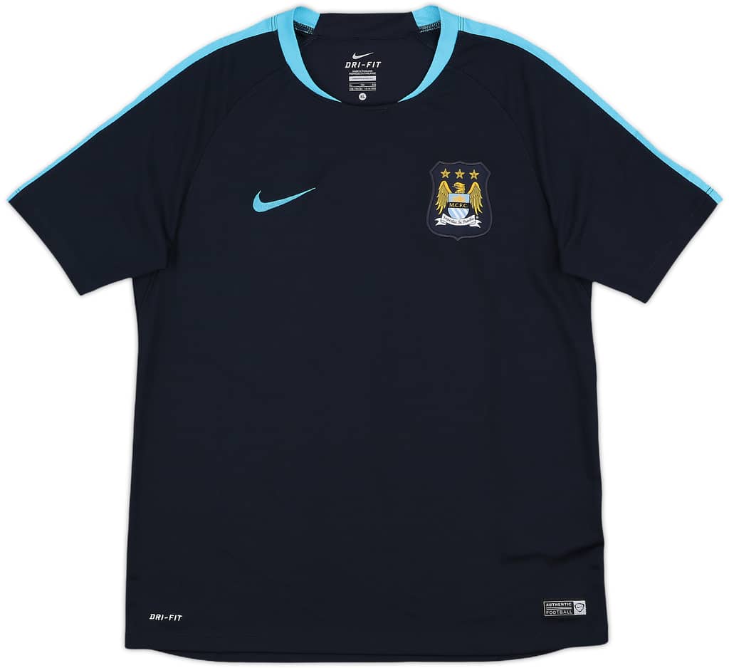 2015-16 Manchester City Nike Training Shirt - 10/10 - (XL.Boys)