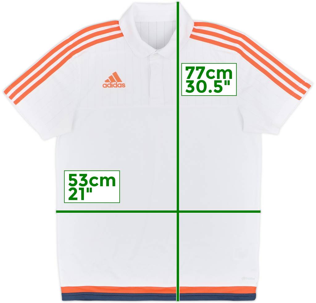 2015-16 Brentford adidas Polo Shirt - 9/10 - (M)