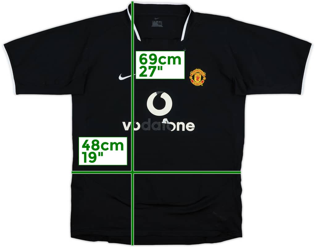 2003-05 Manchester United Away Shirt - 4/10 - (XL.Boys)