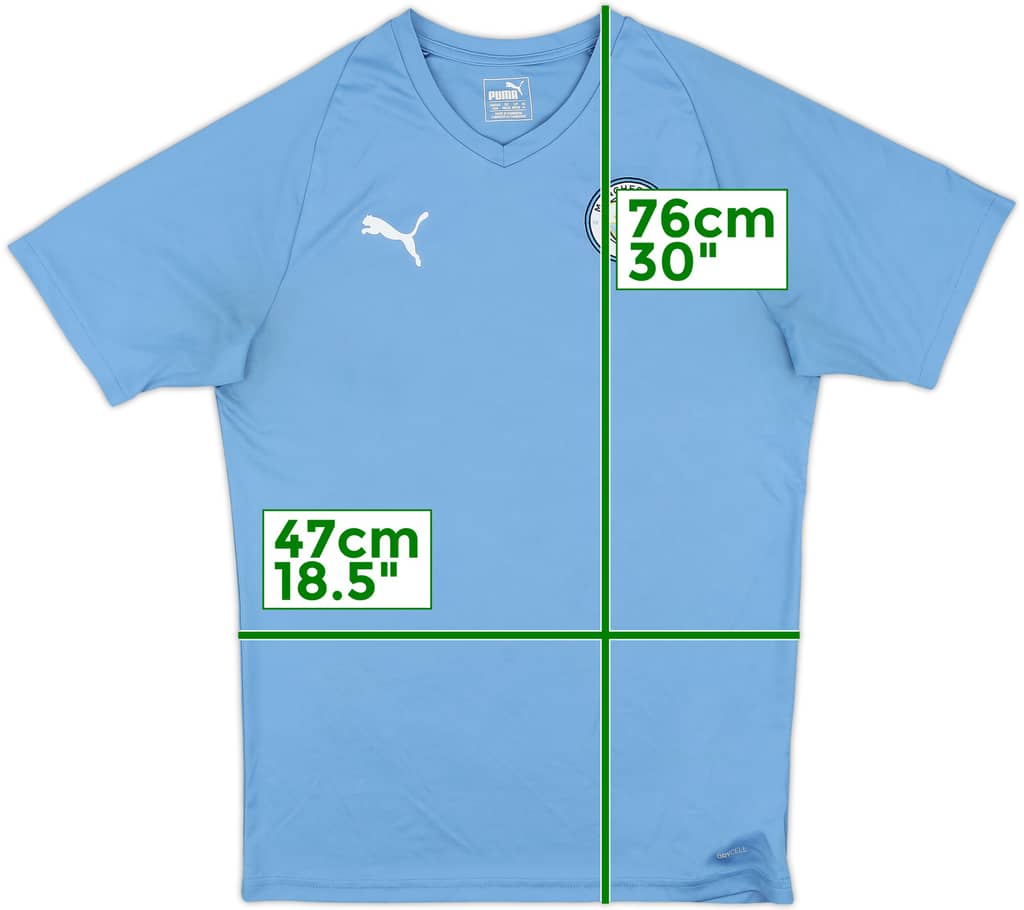 2019-20 Manchester City Puma Training Shirt - 10/10 - (M)