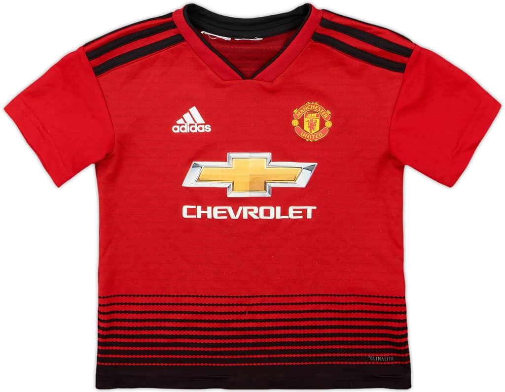2018-19 Manchester United Home Shirt - 8/10 - (S.Boys)