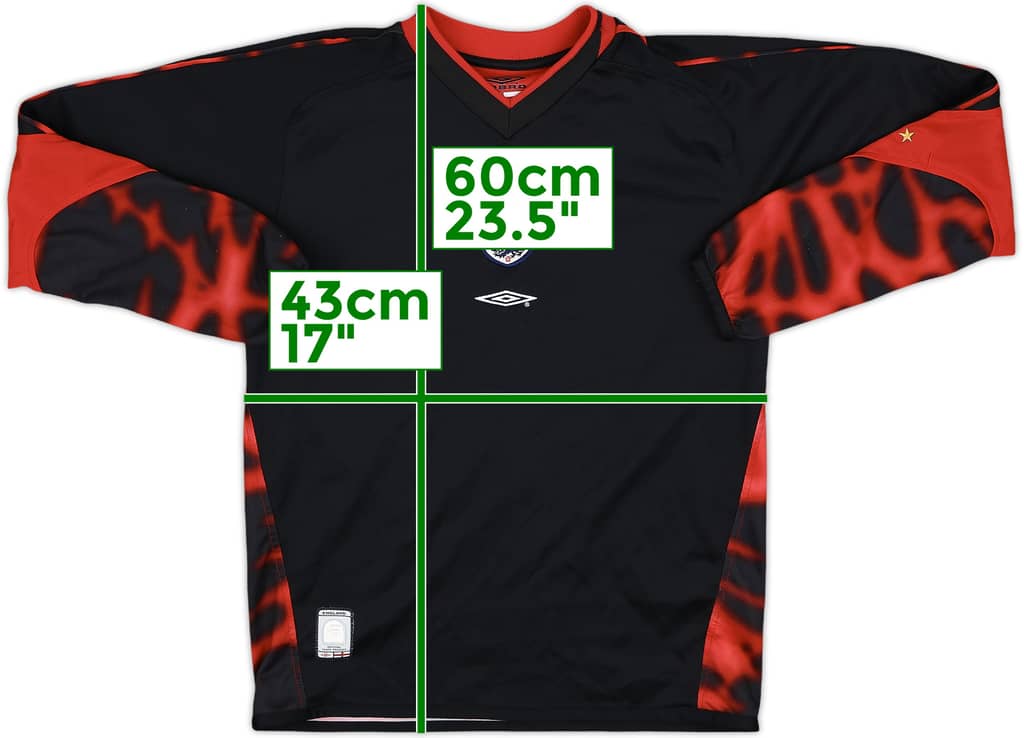 2004-05 England GK Shirt - 8/10 - (M.Boys)