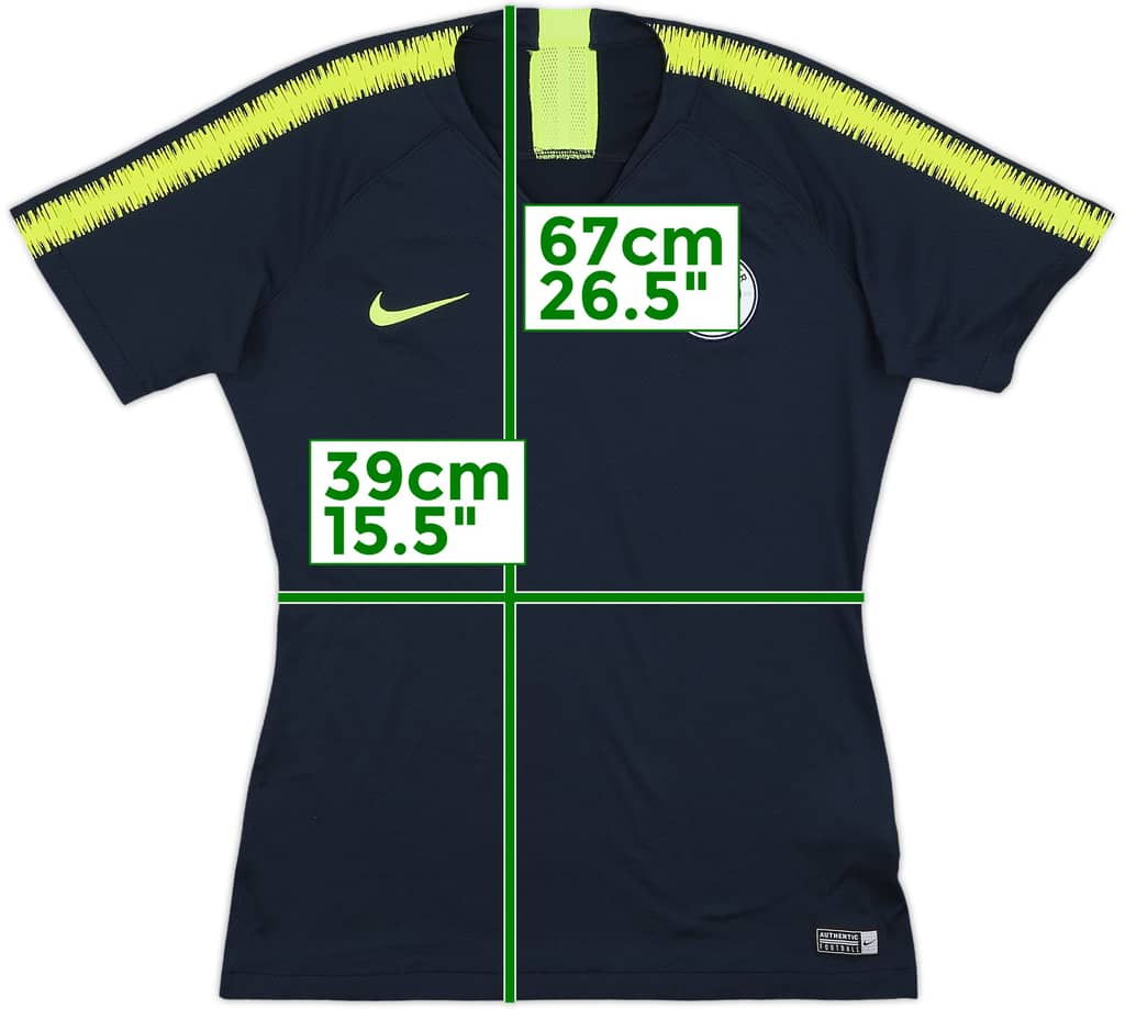 2018-19 Manchester City Nike Training Shirt - 10/10 - (Women's S)
