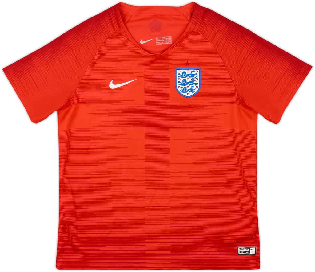 2018-19 England Away Shirt - 8/10 - (S.Boys)