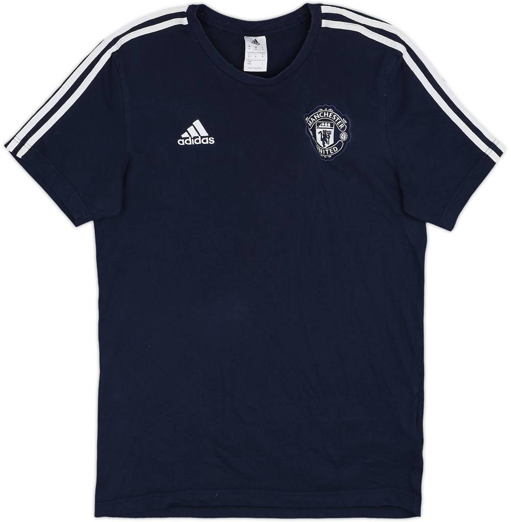 2018-19 Manchester United adidas Cotton Tee - 10/10 - (M)
