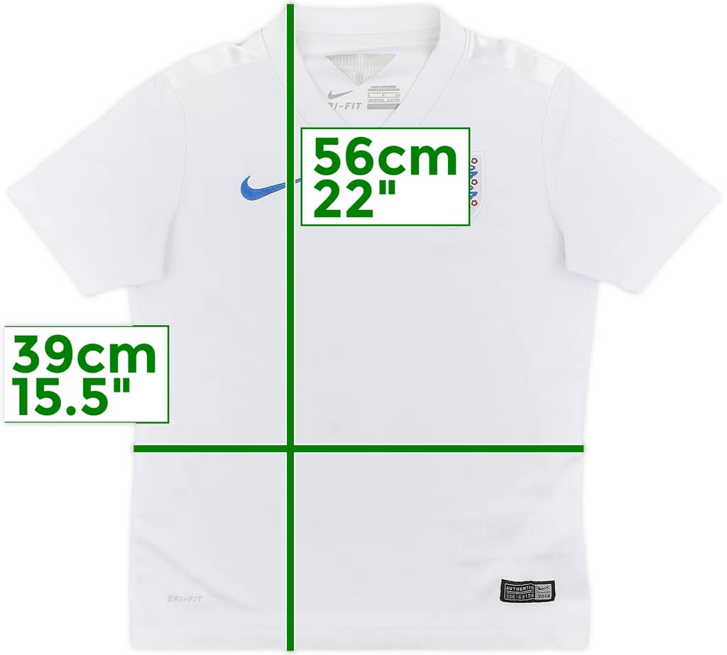 2014-15 England Home Shirt - 6/10 - (S.Boys)