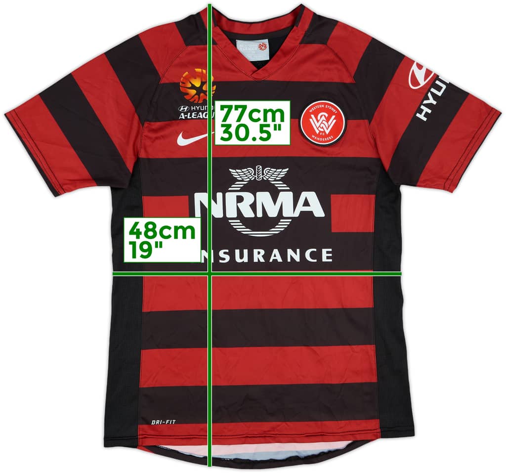 2012-14 Western Sydney Wanderers Home Shirt - 8/10 - (XS)