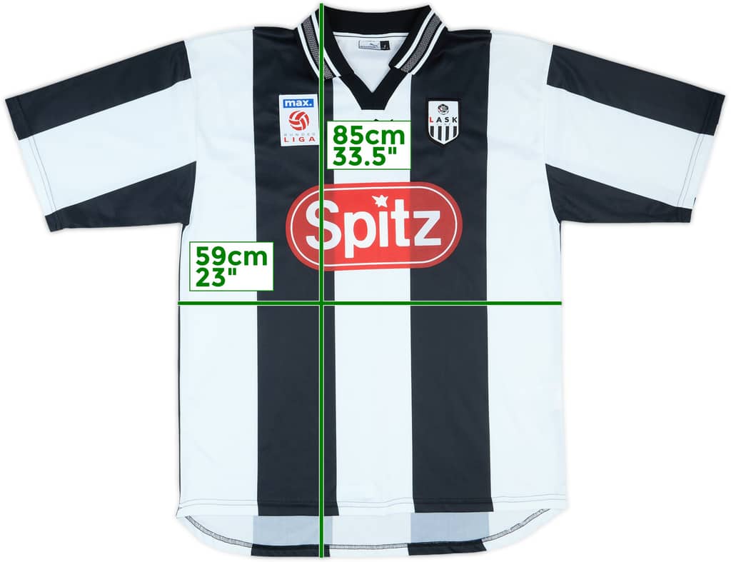 1999-00 LASK Linz Home Shirt - 8/10 - (L)