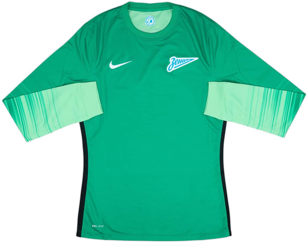 2015-16 Zenit St. Petersburg Authentic GK Shirt - 10/10 - (L)