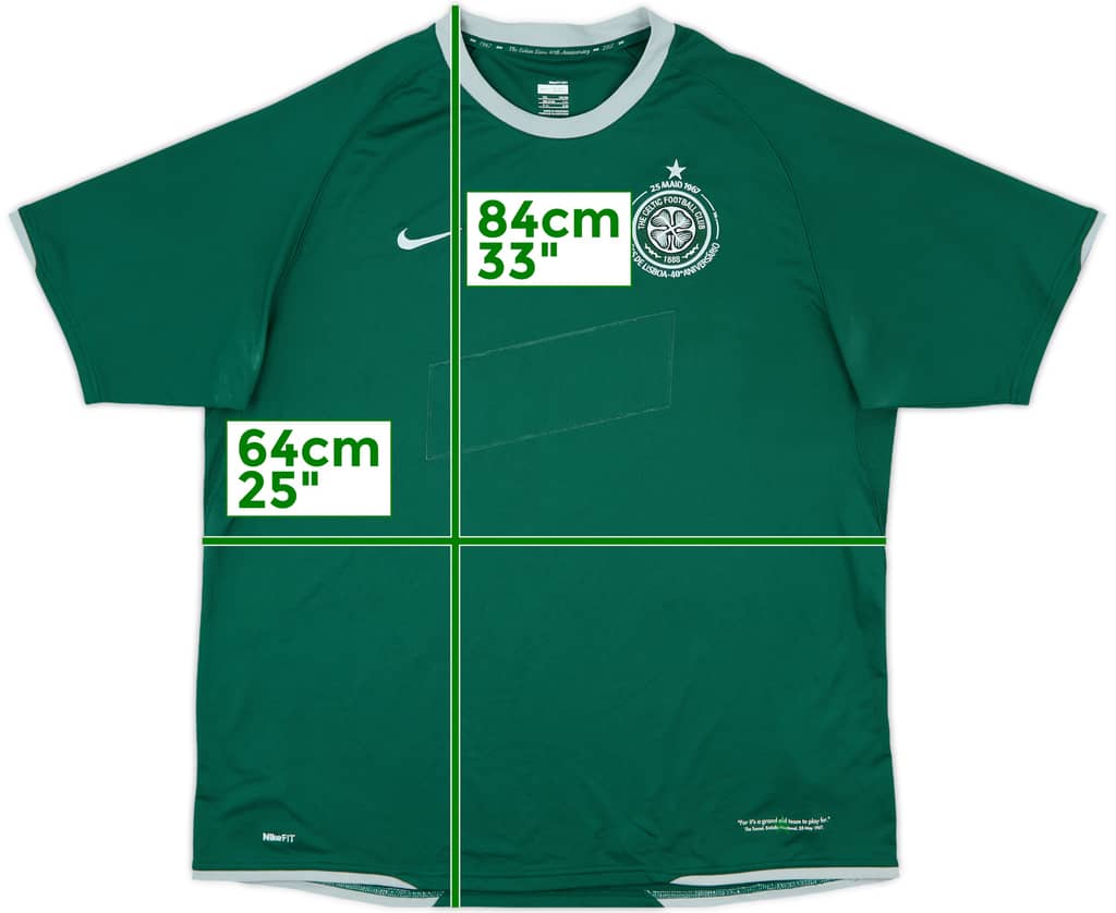 2007-08 Celtic Away Shirt - 4/10 - (XXL)
