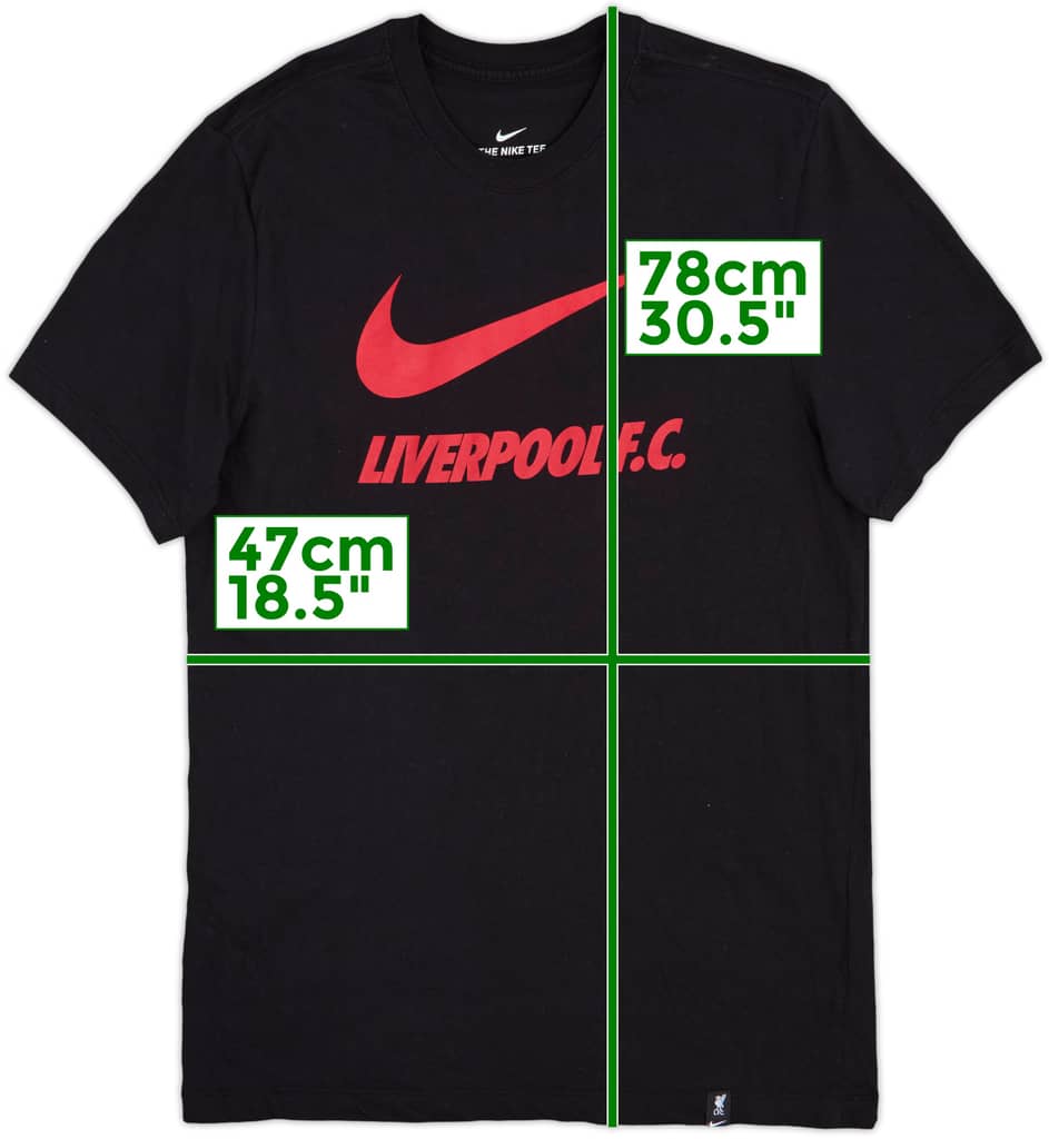 2020-21 Liverpool Nike Cotton Tee - 8/10 - (M)