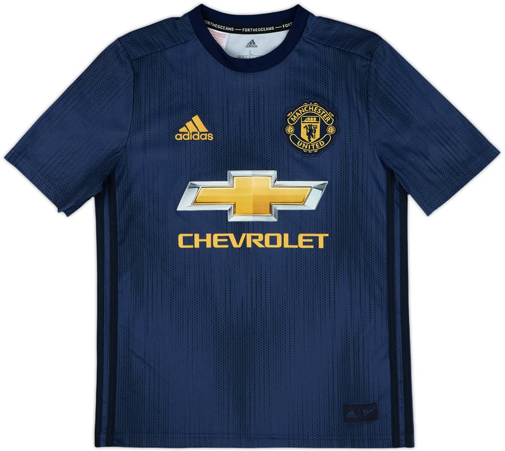 2018-19 Manchester United Third Shirt - 9/10 - (L.Boys)