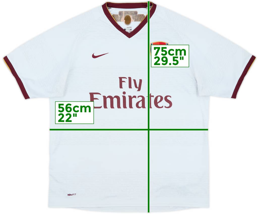 2007-08 Arsenal Away Shirt - 5/10 - (L)