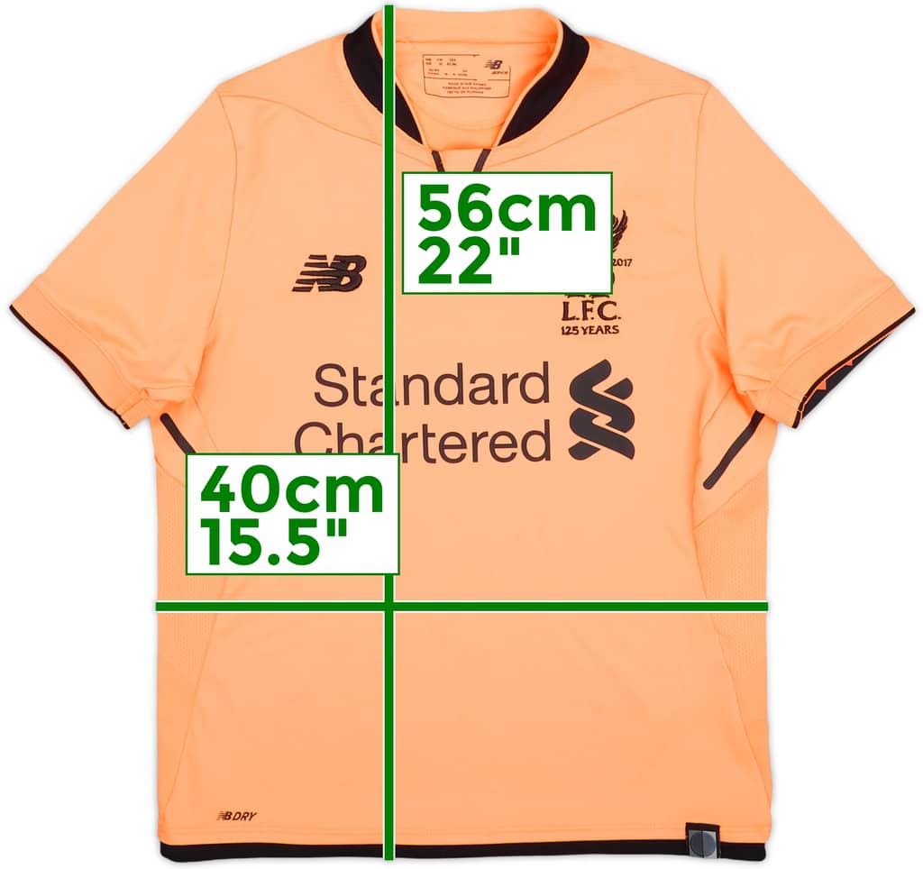 2017-18 Liverpool 125 Years Third Shirt - 6/10 - (M.Boys)