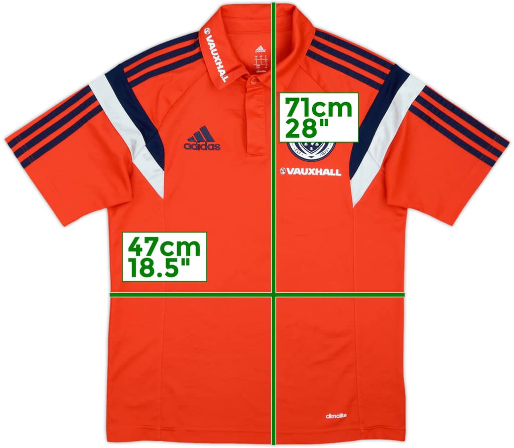 2013-14 Scotland adidas Polo Shirt - 10/10 - (S)