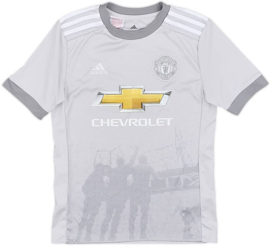 2017-18 Manchester United Third Shirt - 10/10 - (M.Boys)