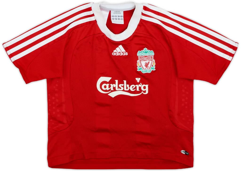 2008-10 Liverpool Home Shirt - 9/10 - (5-6 Years)