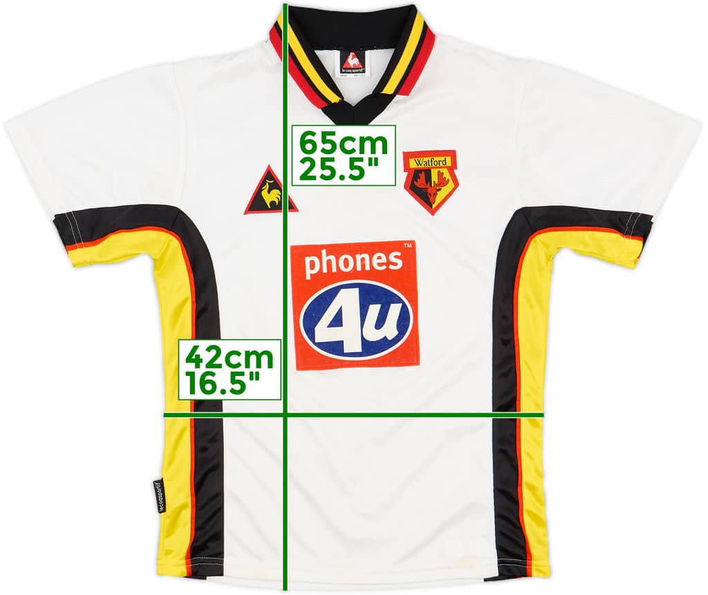 1999-01 Watford Away Shirt - 8/10 - (S.Boys)
