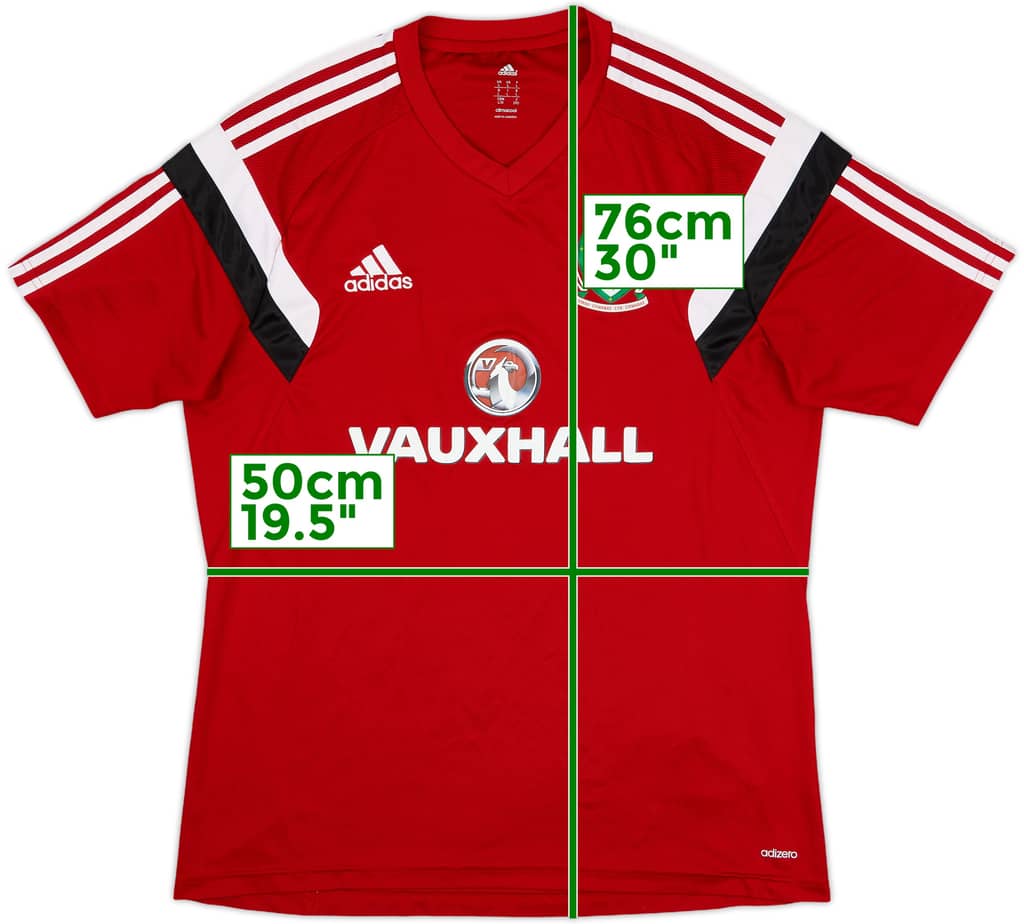 2013-14 Wales adidas Training Shirt - 8/10 - (L)