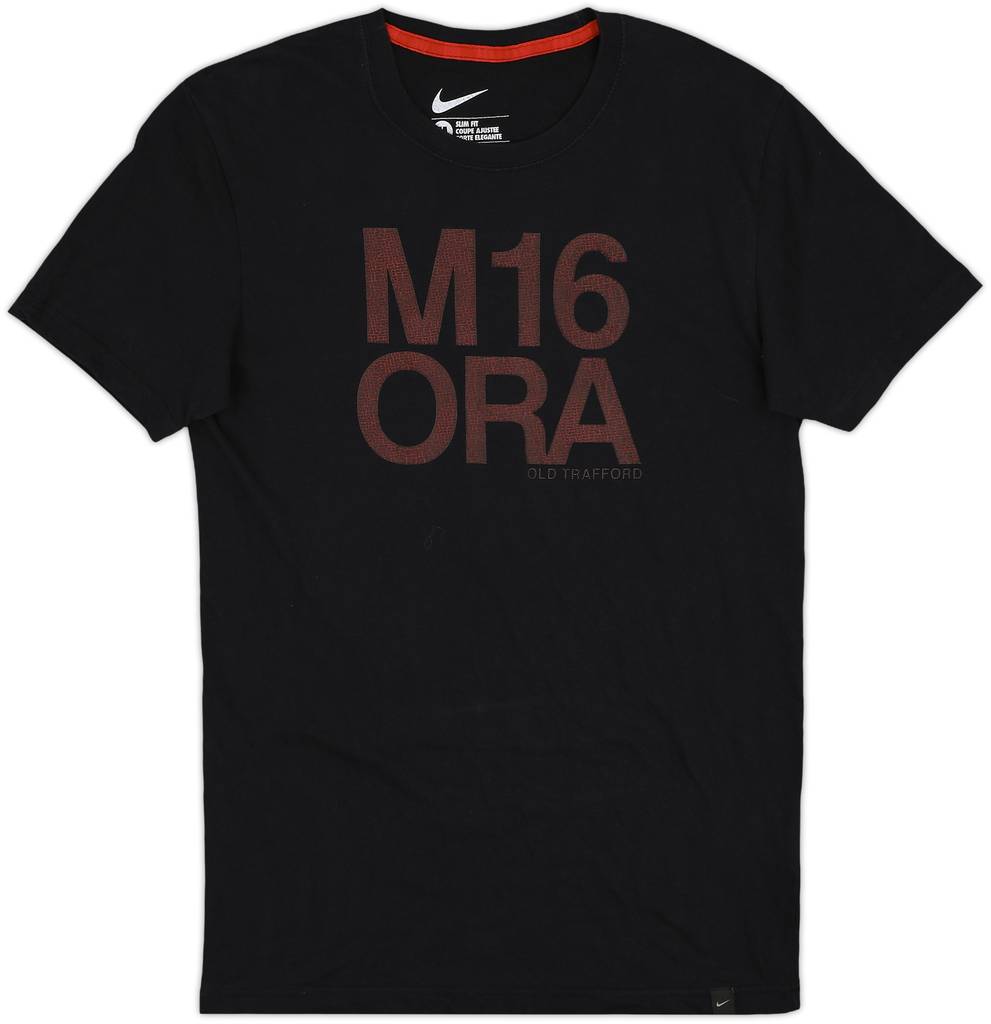2012-13 Manchester United Nike Graphic Tee - 8/10 - (M)