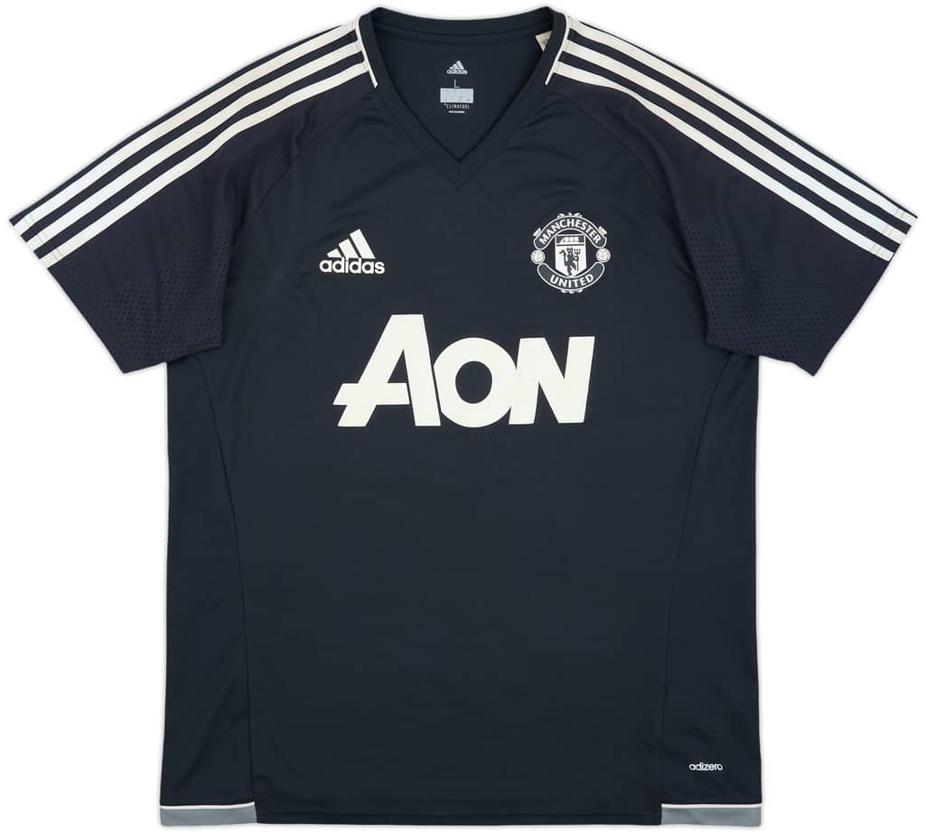 2017-18 Manchester United adizero Training Shirt - 8/10 - (L)