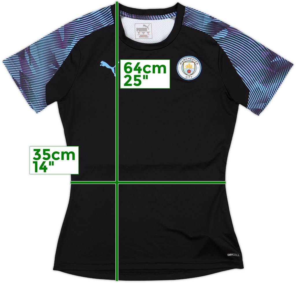 2019-20 Manchester CIty Puma Training Shirt - 10/10 - (Women's S)