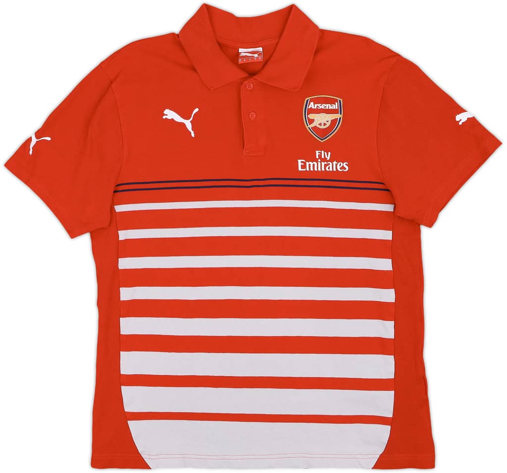 2014-15 Arsenal Puma Polo Shirt - 6/10 - (M)