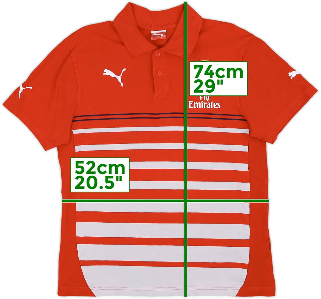 2014-15 Arsenal Puma Polo Shirt - 6/10 - (M)