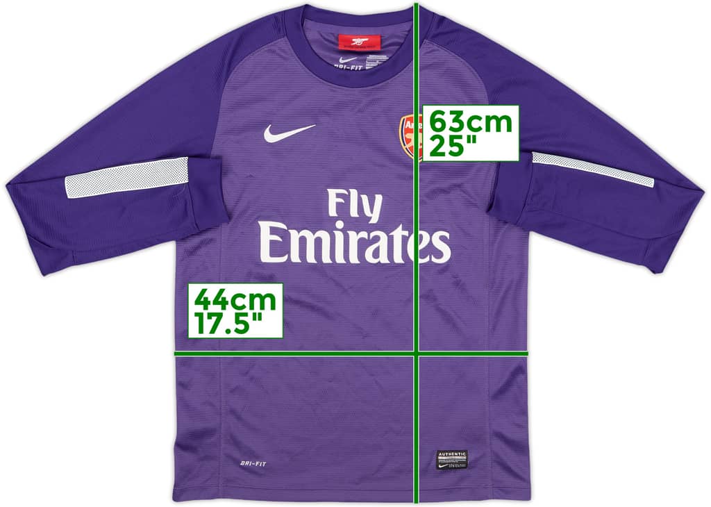 2013-14 Arsenal GK Shirt - 9/10 - (L.Boys)