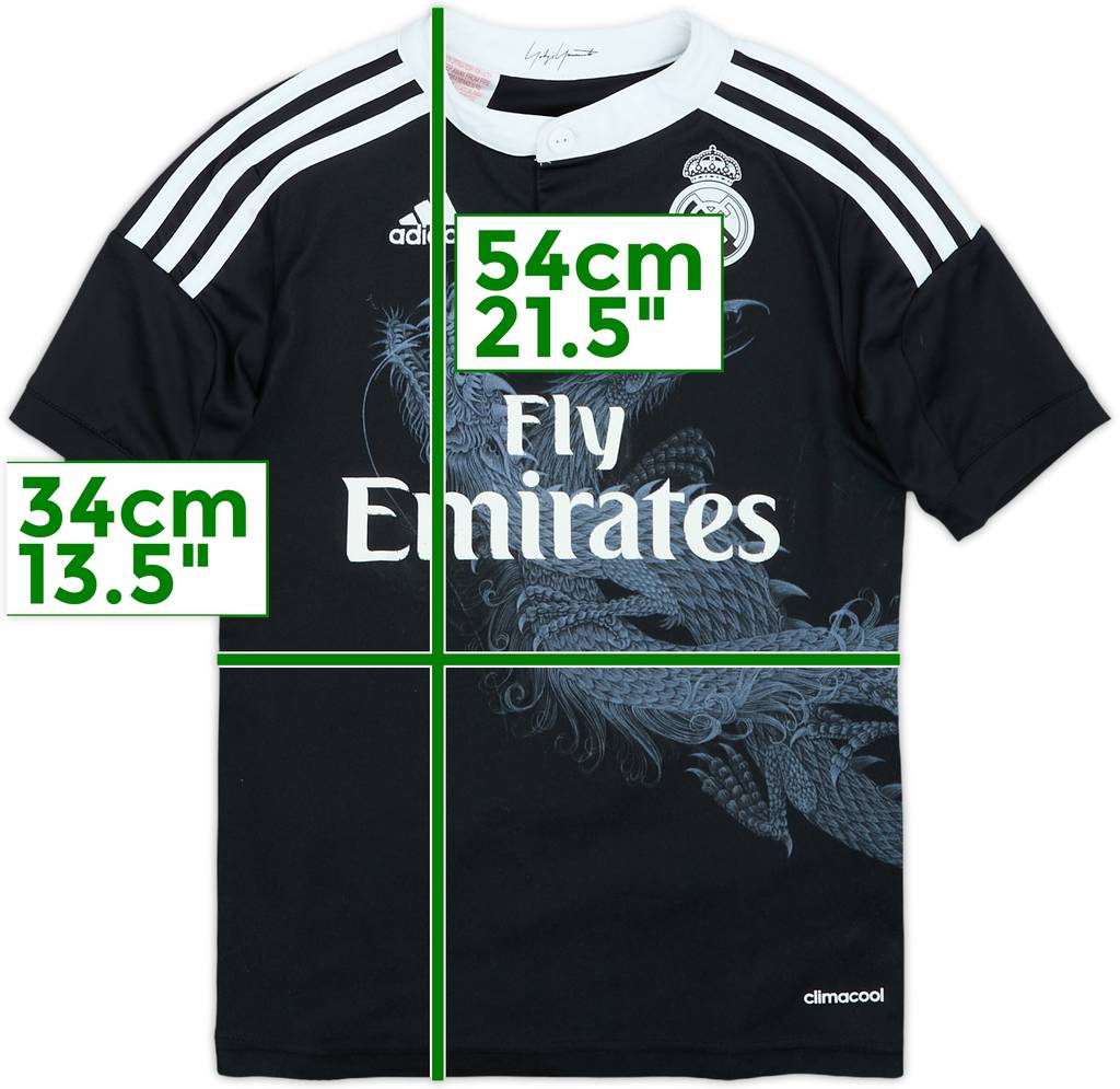 2014-15 Real Madrid Third Shirt - 6/10 - (S.Boys)