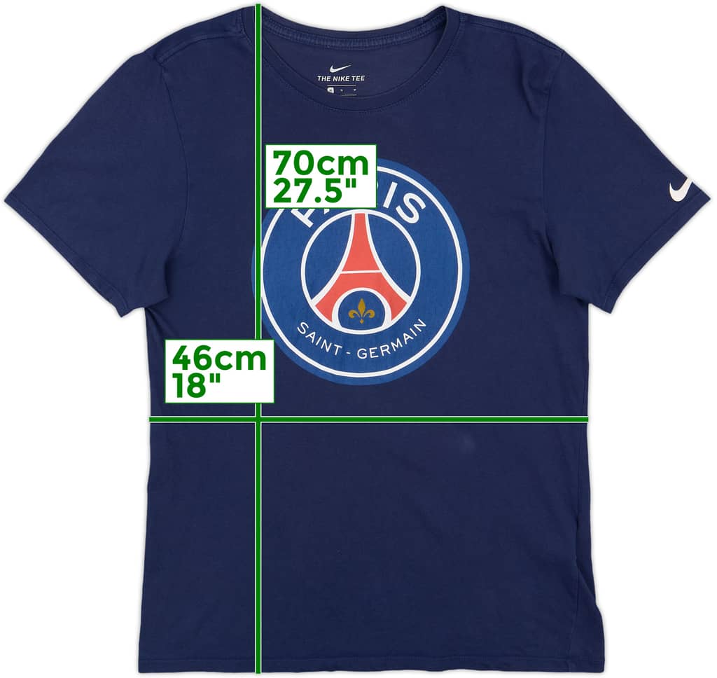 2018-19 Paris Saint-Germain Nike Graphic Tee - 7/10 - (M)