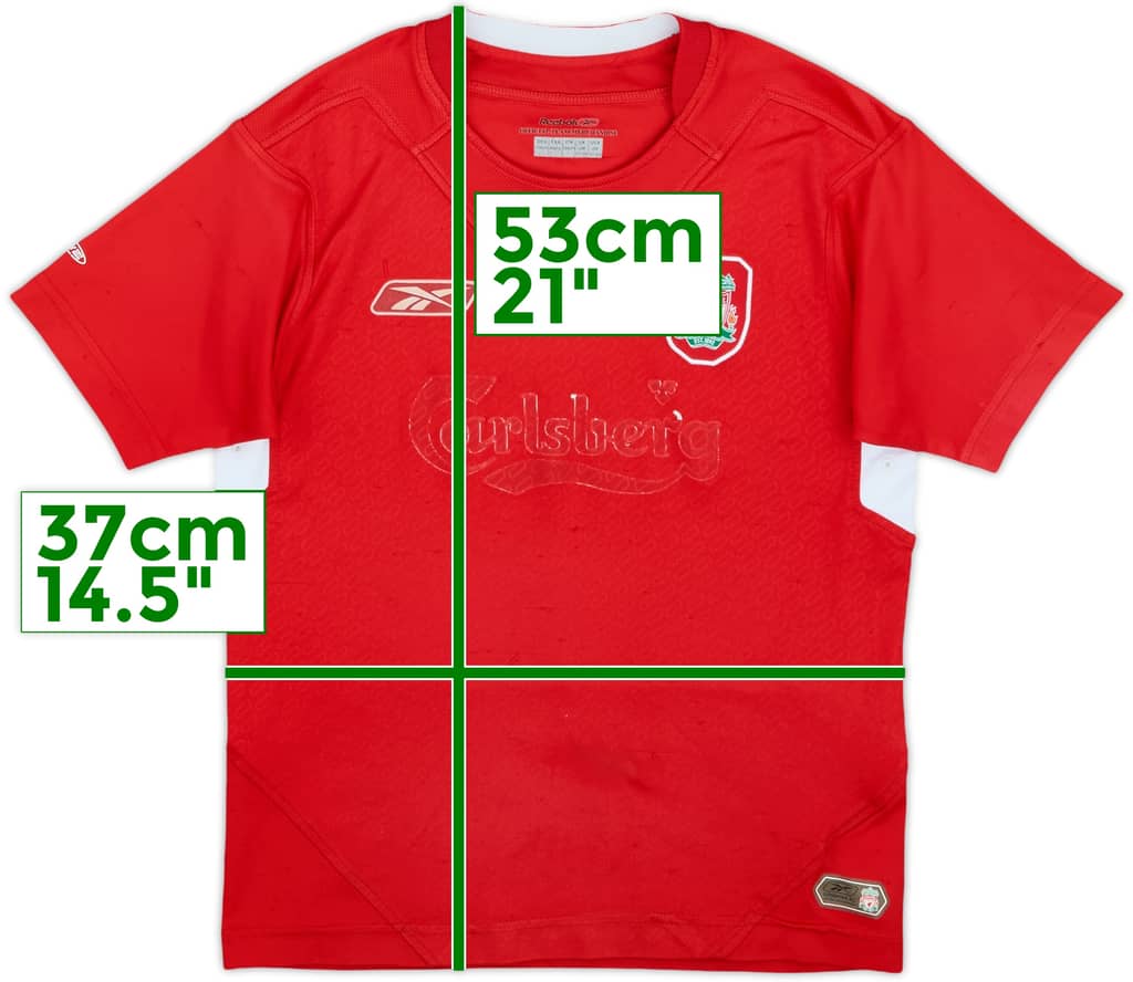 2004-06 Liverpool Home Shirt - 4/10 - (M.Boys)