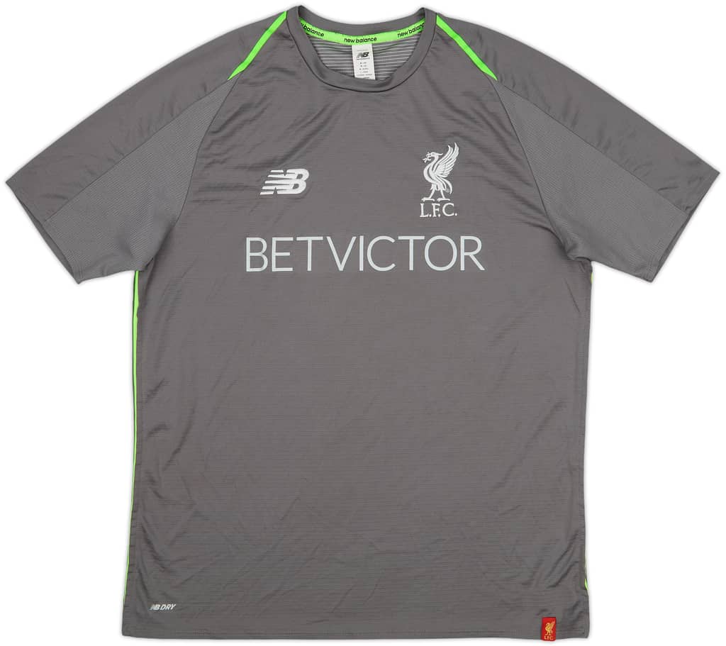 2018-19 Liverpool New Balance Training Shirt - 8/10 - (M)