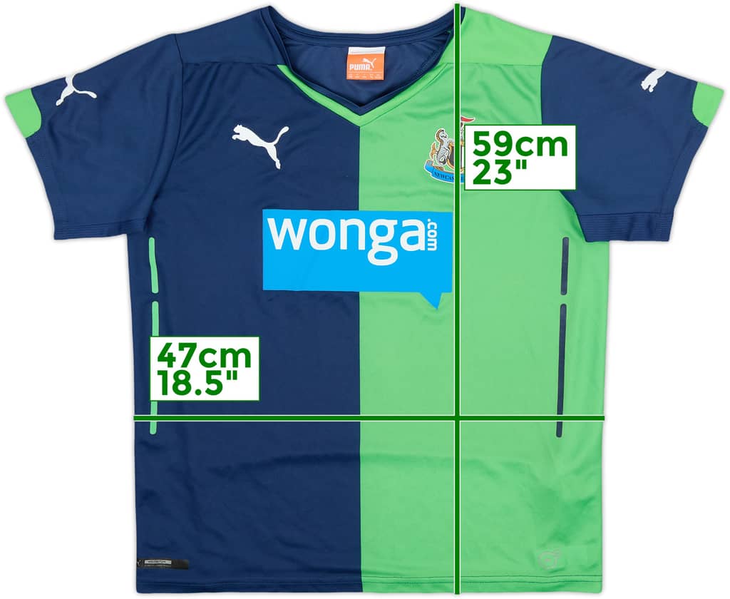 2014-15 Newcastle Third Shirt - 8/10 - (XL.Boys)